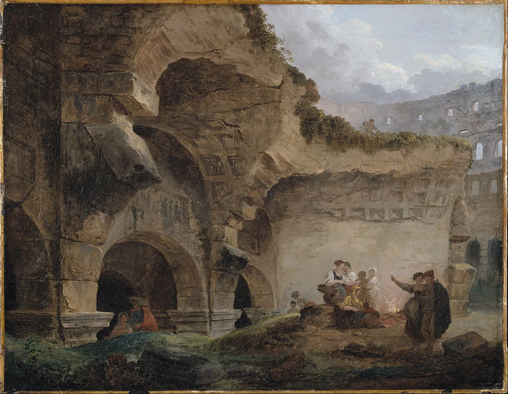 Lavandaie alle rovine del Colosseo - Brooklyn Museum